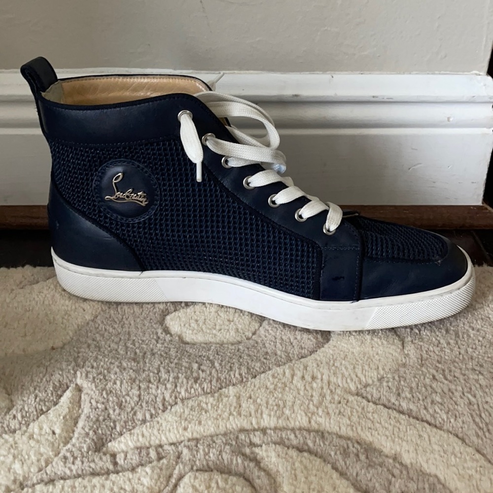 Men’s Christian Louboutin High Top Sneakers
